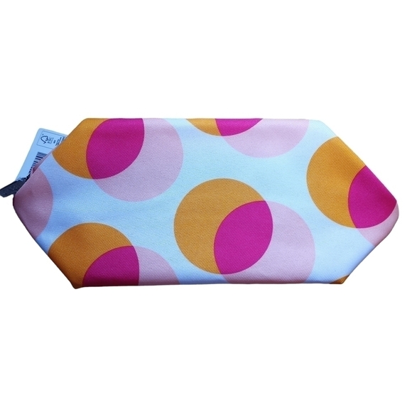 Clinique X Pop Retro Artsy Make Up Bag Mini Pouch New - Picture 1 of 9